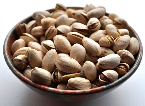 Pistachios have fewer calories compared to many nuts