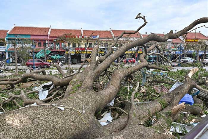 Storms in Southeast Asia are expected to become more intense due to climate change.