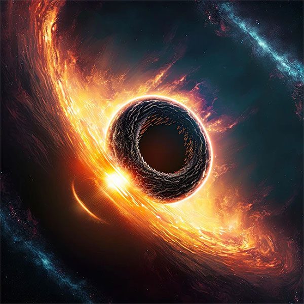 Black holes cannot be observed directly, but their mass can be inferred indirectly.