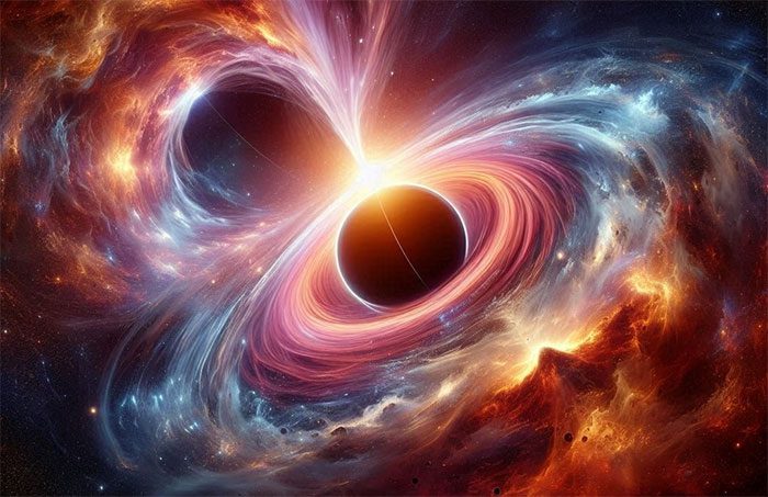 The monstrous heart of the Milky Way is the result of two giant black holes merging