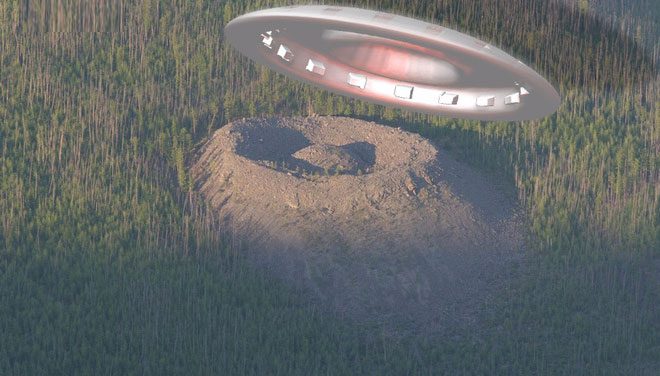 The Patomskiy Crater may be the result of a massive UFO impact.