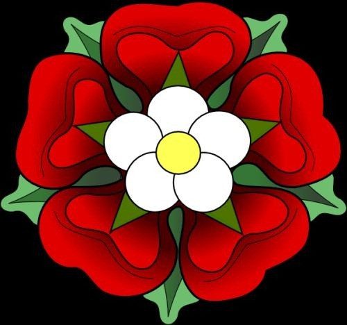 The new coat of arms of England still features the rose.