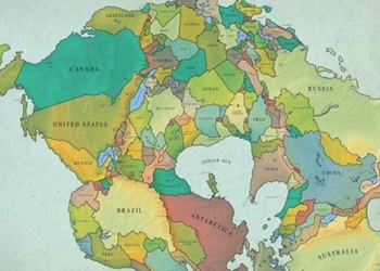 how will the world map look in 250 million years 137831