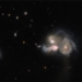 hubble telescope captures image of 3 galaxies colliding 125908