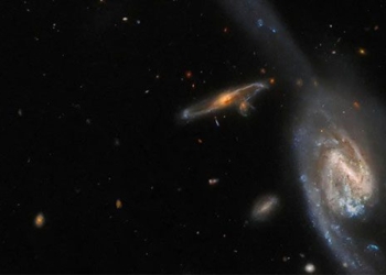 hubble telescope captures image of the bridge between two universes 124247