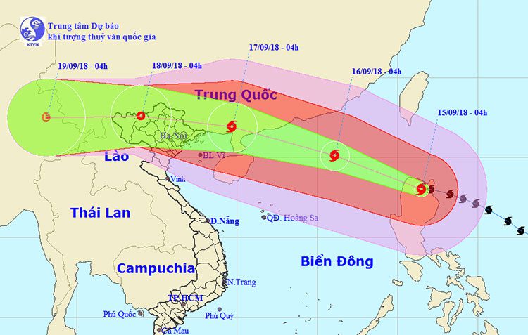 The super typhoon is entering the South China Sea.