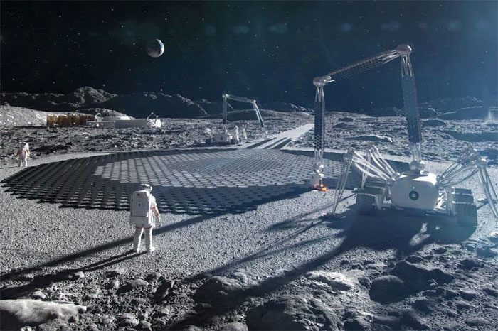 "The "battle" for resource extraction on the Moon will be fierce in the near future.