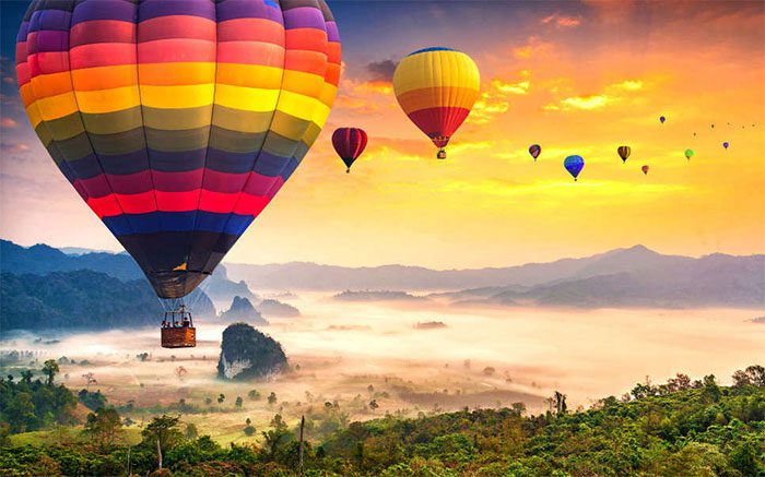 Hot air balloons are considered a rather impractical mode of transportation.