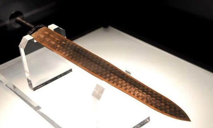 The 2,500-year-old sword of King Goujian of Yue uses a special forging technique.