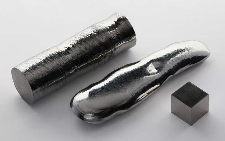 Pure rhenium bars.