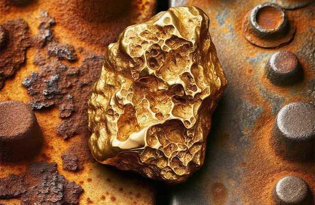 According to scientists, the total amount of gold hidden beneath the Earth's surface could reach up to 6 billion tons.