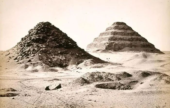 Pyramids are the primary target for tomb robbers.