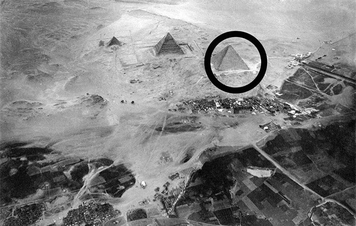 The Pyramid of Cheops is the only eight-sided pyramid in Egypt.