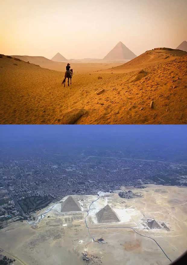 Pyramids in Cairo