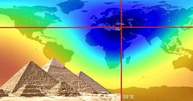 The Great Pyramid built for Pharaoh Khufu