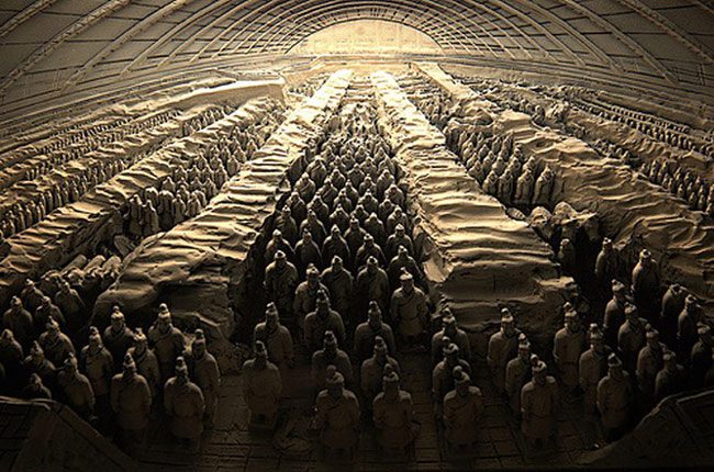 Mausoleum of Qin Shi Huang - China