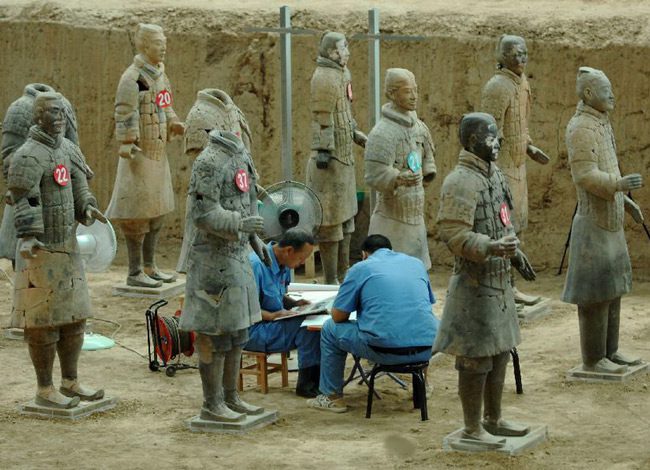 Mausoleum of Qin Shi Huang - China