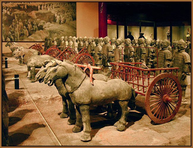 Mausoleum of Qin Shi Huang - China