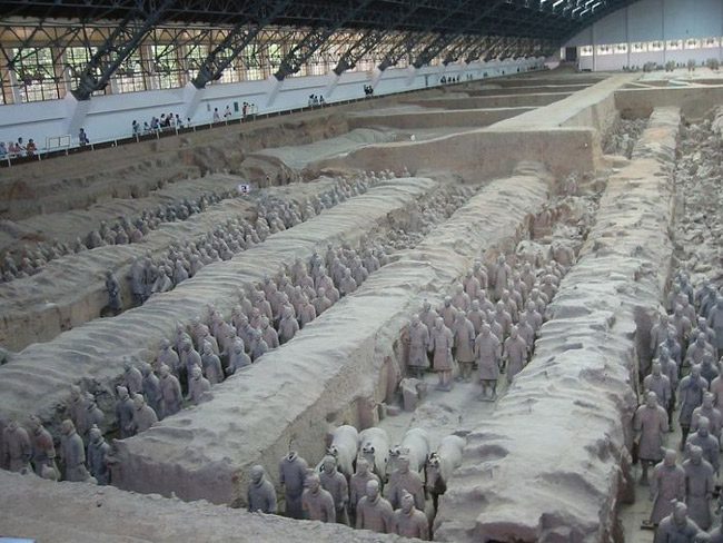 Mausoleum of Qin Shi Huang - China