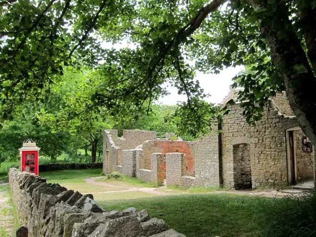 The former residents of Tyneham never returned to the village.