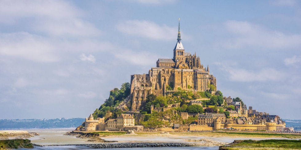 Mont Saint Michel in France.