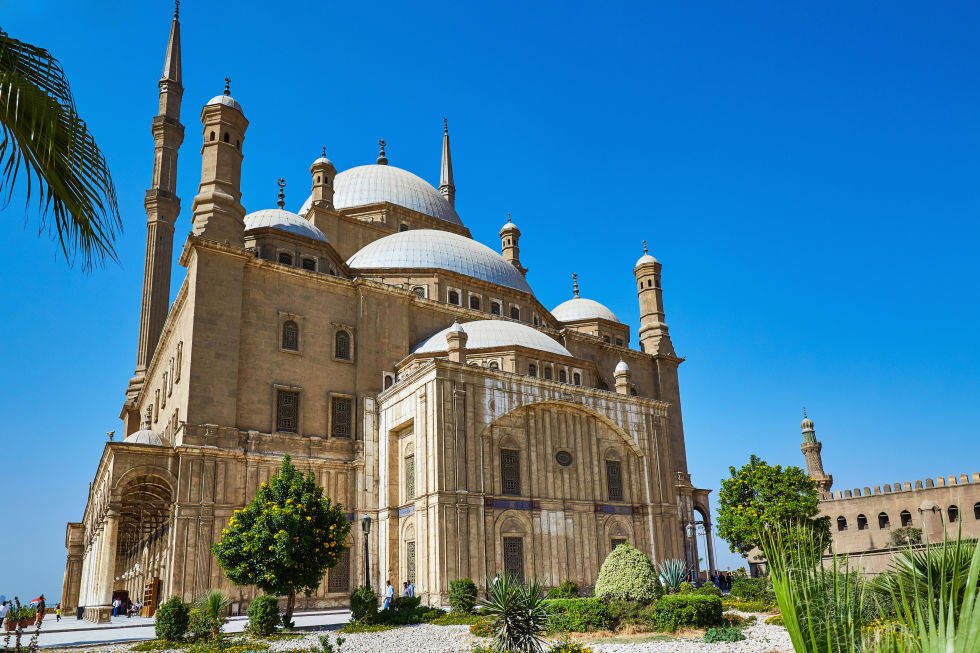 Citadel Castle in Cairo, Egypt, built 700 years ago.