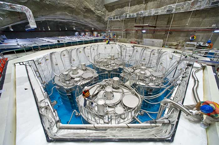 Nuclear reactor at Daya Bay power plant