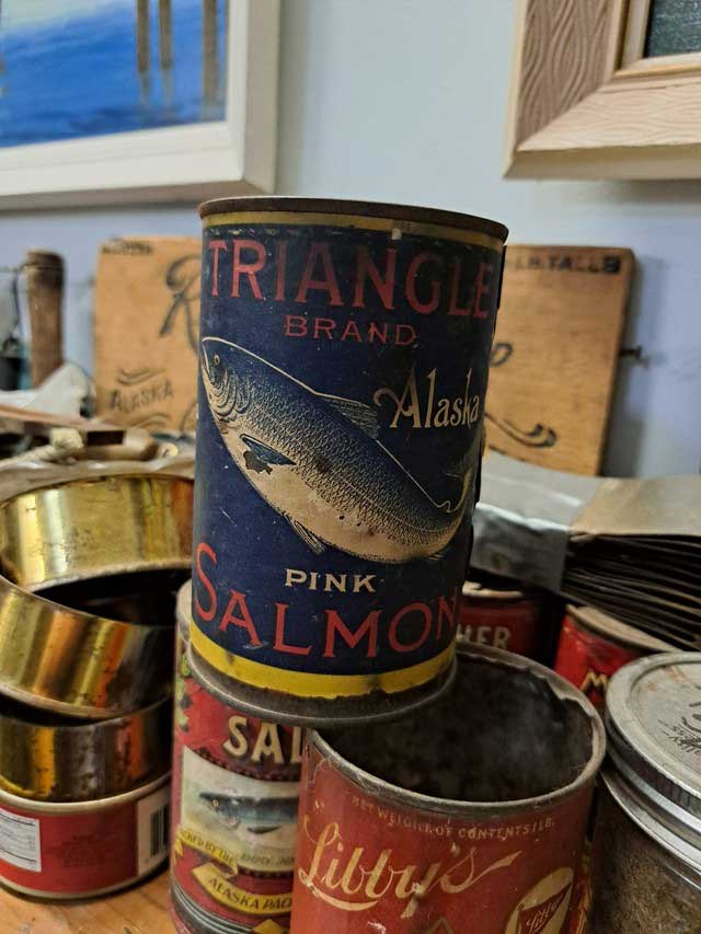 Even when the cans of fish are expired and no longer edible, they still hold value.