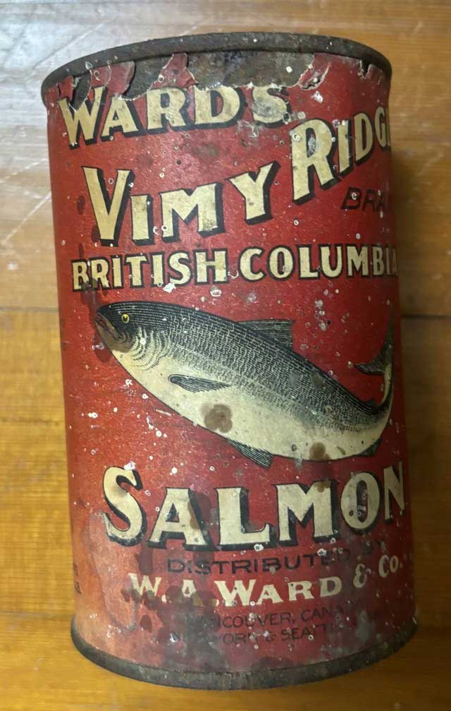 The value of expired cans of fish lies in the worms within the fish.