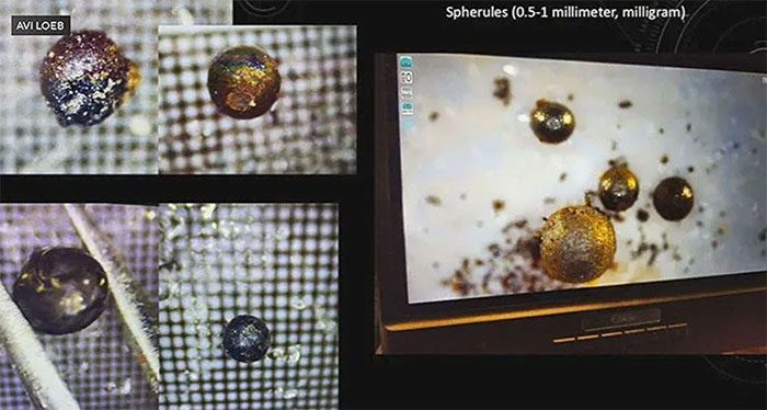 Scientist Avi Loeb believes that the tiny spheres may be extraterrestrial technology.