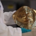 mask of agamemnon mask of death made of gold once considered to be evidence of the trojan war 137457