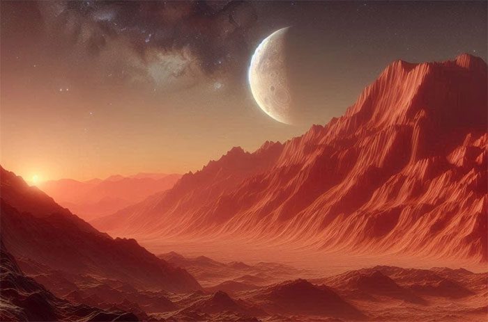 Mars once had a large moon named Neiro