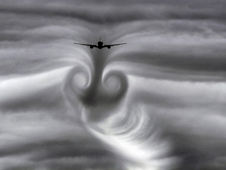 Storms are the strongest manifestation of air turbulence.