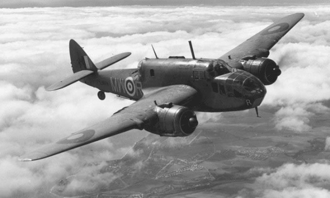 Bristol Beaufort reconnaissance and bomber aircraft.