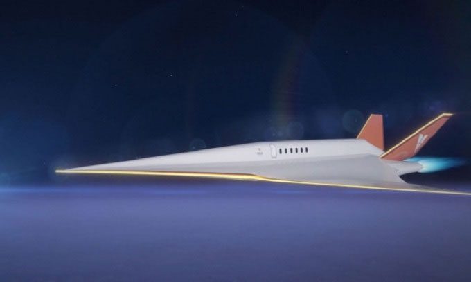 Design of the supersonic spacecraft Stargazer.