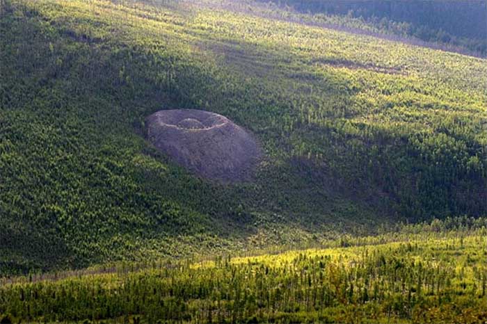 The Patomskiy Crater is one of the most fascinating natural wonders in the world.