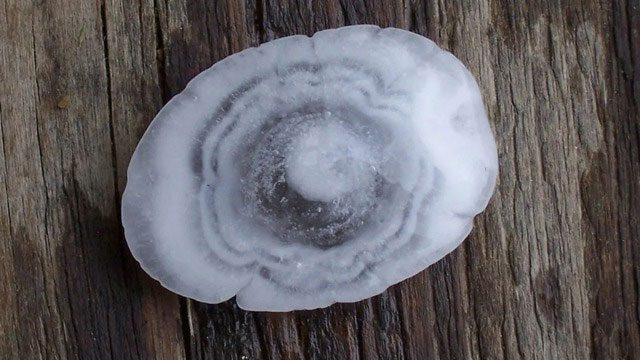 Climate change causes giant hail to continue occurring.