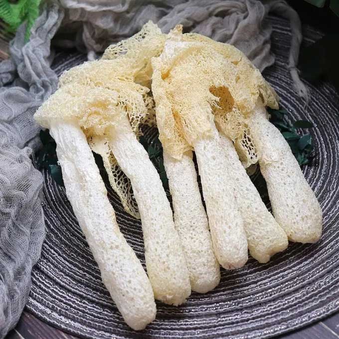 Tam Truc Mushroom is usually sold in dried form.