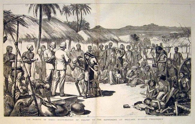 The Bengali Famine of 1770.