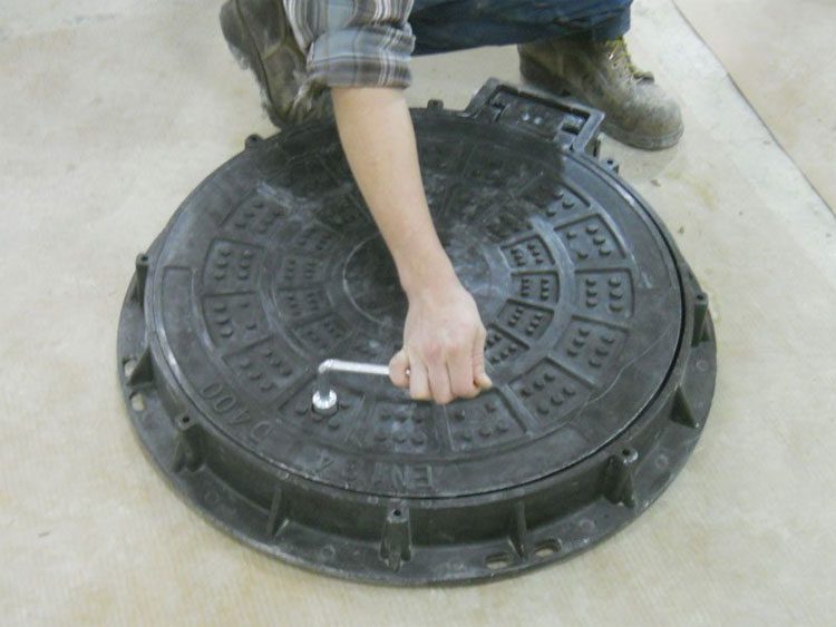 Iron Manhole Cover