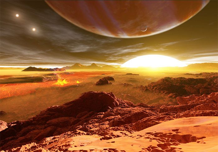 A world that may harbor extraterrestrial life orbiting an M-type dwarf star