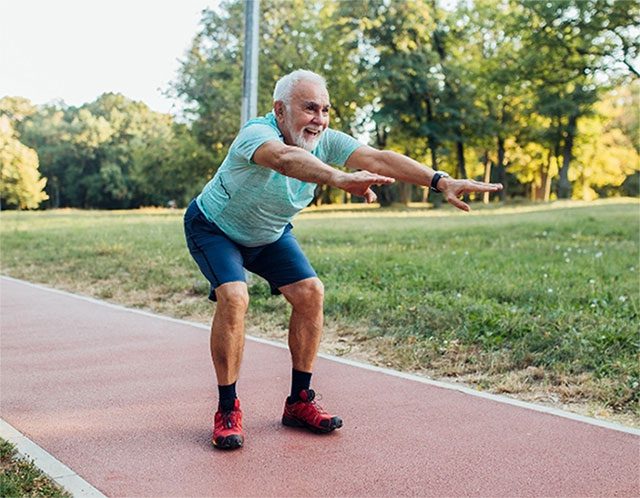 Engaging in sports can slow down the aging process