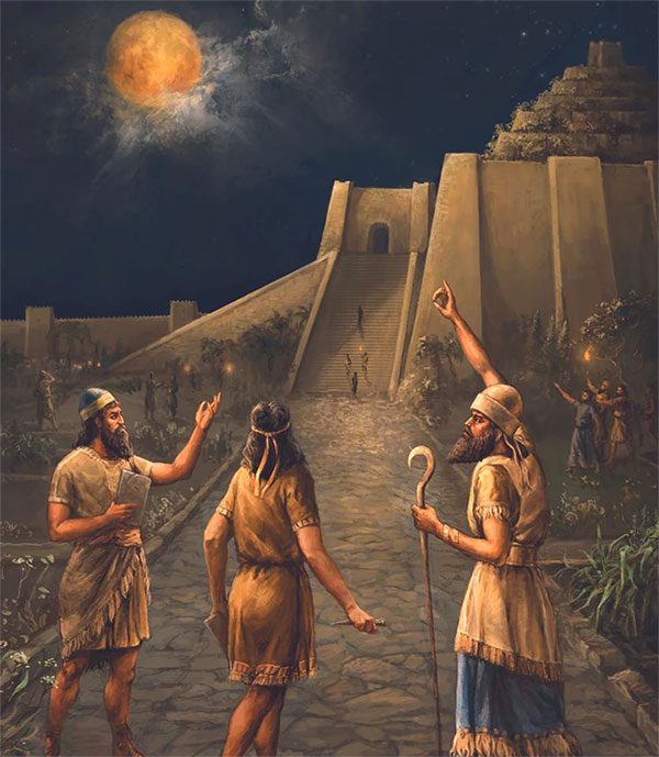 The ancient Mesopotamians used astronomy to predict the weather.