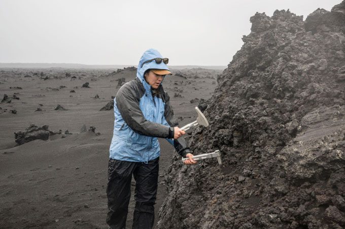 Geologist Angela Garcia