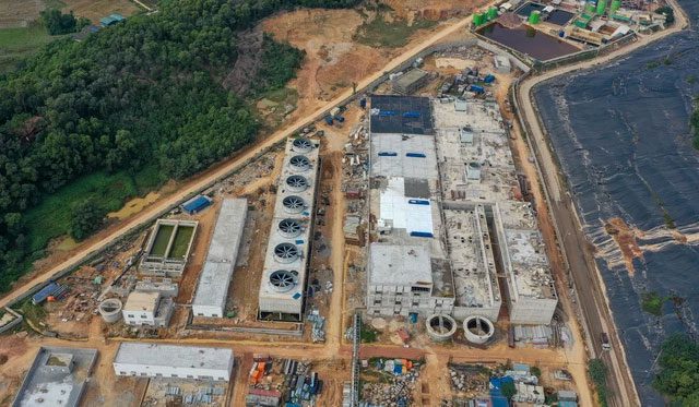 Once operational, it will be the second largest waste-to-energy plant in the world