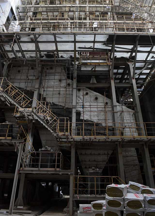 "The heart" of the Sóc Sơn Waste-to-Energy Plant is the three-level incineration chamber