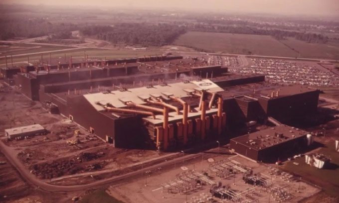 Ford Casting Plant in Flat Rock, Michigan.