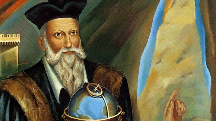 Nostradamus (1503-1566) was the legendary 16th-century French astrologer.