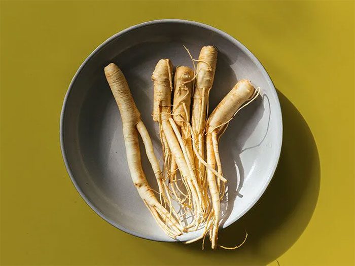 The compounds in ginseng help protect against oxidative stress in blood vessels.