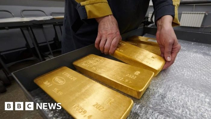 Switzerland has imported a large amount of gold sourced from Russia.